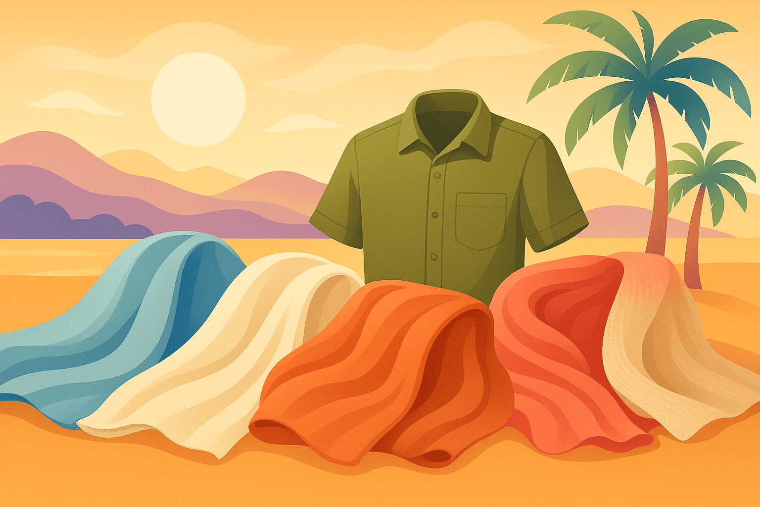 Ткани для жаркого климата: что выбрать для лета и южных регионов | Сарафаново