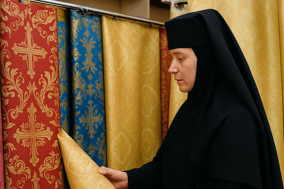 Ткани для Русской Православной Церкви: как выбрать с уважением к канону