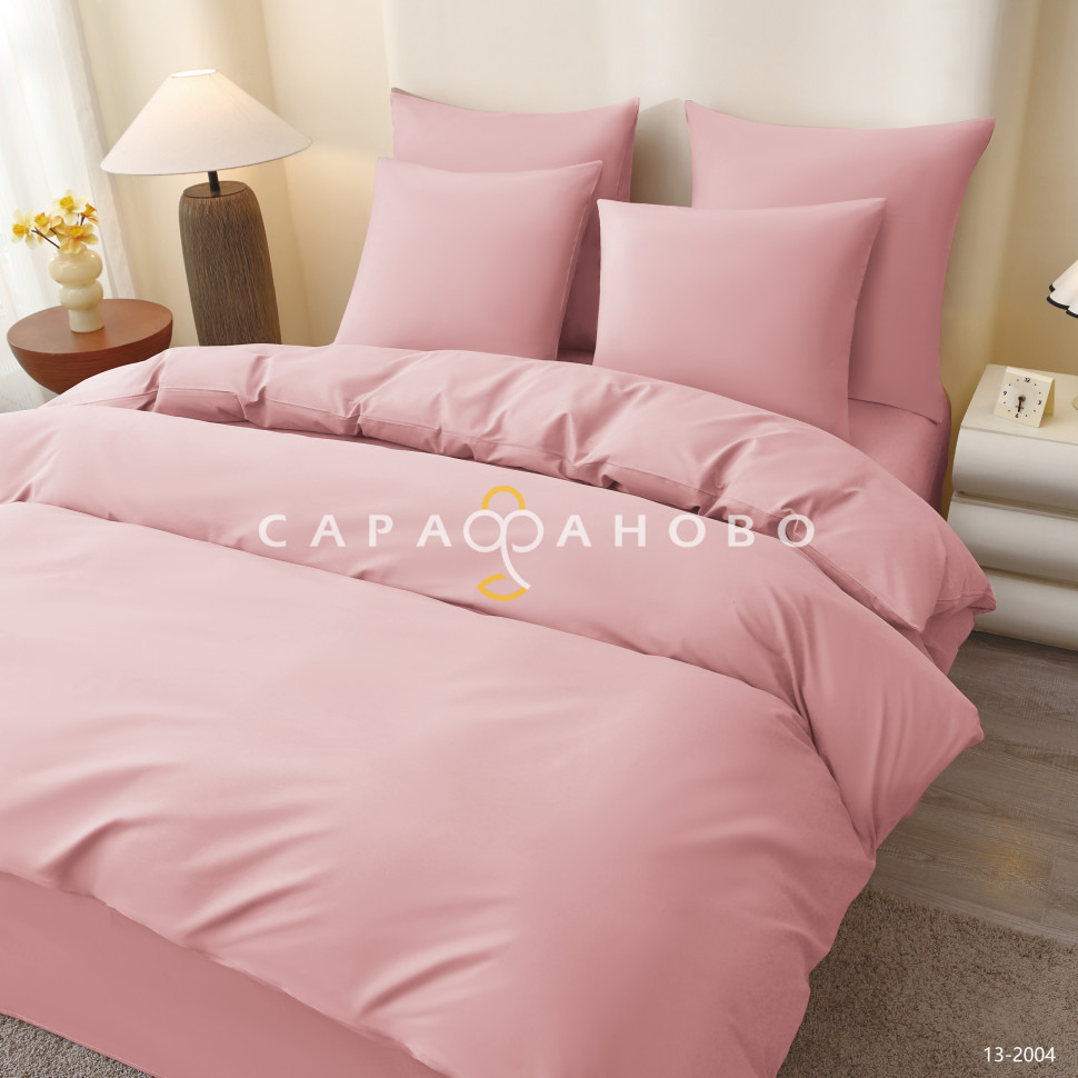 Ткань Поплин 220 см 115 гр однотонный рис Пудровый