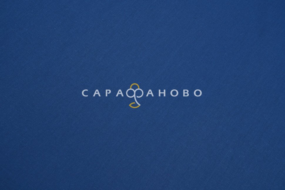 Ткань Поплин 220 см Индиго