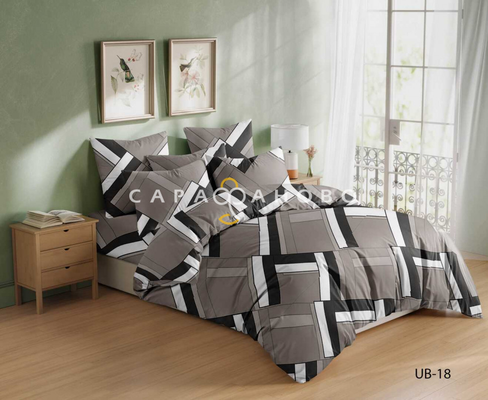 Ткань Бязь 150 см 120 гр диз. UB-18
