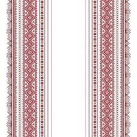 Ткань Рогожка 150 см рис. Вышивка русская 13502-1