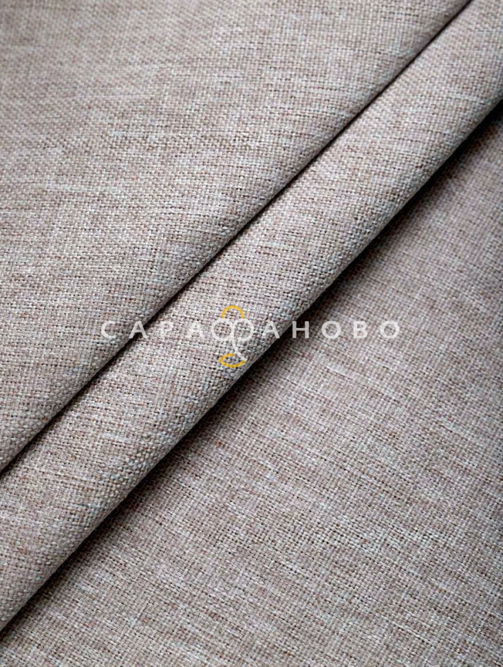 Ткань Рогожка 150 см 272 гр. Светло-бежевый холодный