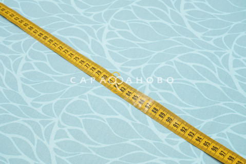 Ткань Поплин 220 см 115 гр рис Незнакомка вид 1 (компаньон)