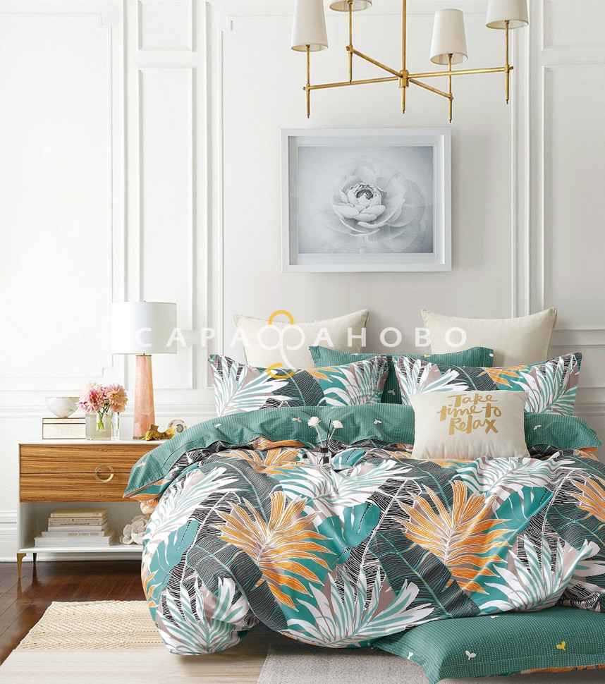 Ткань Сатин Твил набивной 235 см. 115гр. В рис. 134