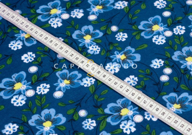 Ткань Фланель халатная 150 см 170 гр рис 10623 Халат