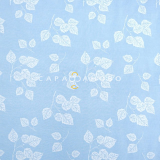 Ткань Поплин 220 см 115 гр Белая березонька рис.1321-1