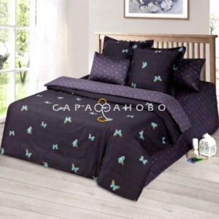 Ткань Сатин 220 см "Махаон" рис 23080-1