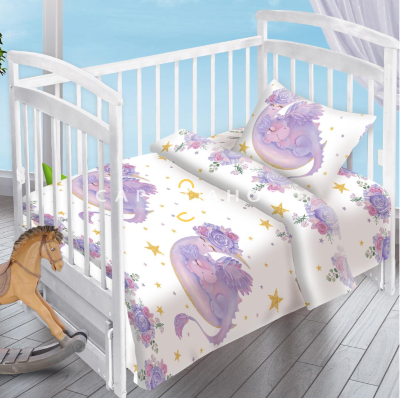 Ткань Перкаль 150 см рис 13350 вид 2 Dinosaur&amp;dream 