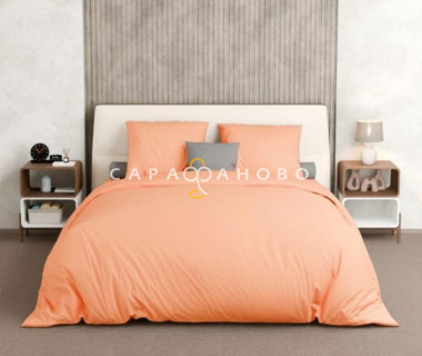 Ткань Бязь 150 см 120 гр рис 5/1 вид персик