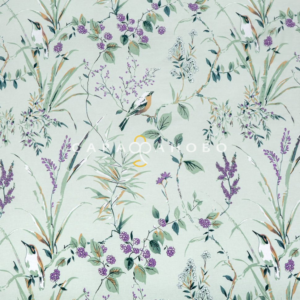 Ткань Поплин 220 см 115 гр Муза рис. 13300-1