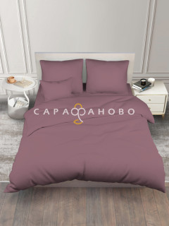 Поплин гл/кр 100П-10 Люкс 220 З Клюква в сахаре (КПБ)