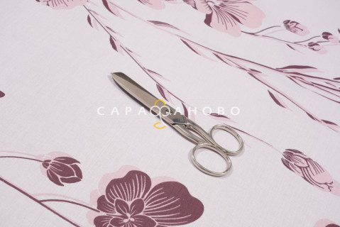 Ткань Поплин 220 см 115 гр рис Ночка вид 1 (компаньон)