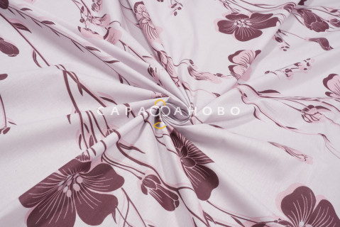 Ткань Поплин 220 см 115 гр рис Ночка вид 1 (компаньон)