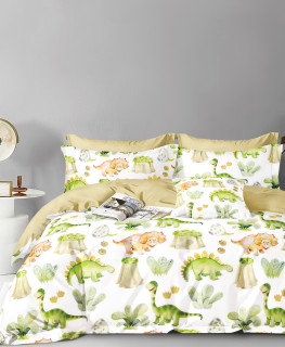 Ткань Сатин Твил набивной 235 см. 115гр. А+В рис.55