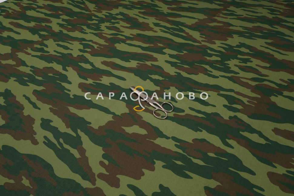 Ткань Саржа 150 см 240 гр рис 13-1 Флора