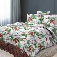 Ткань Перкаль 220 см рис 6921 вид 1 "Зимняя сказка"   , миниатюра 9