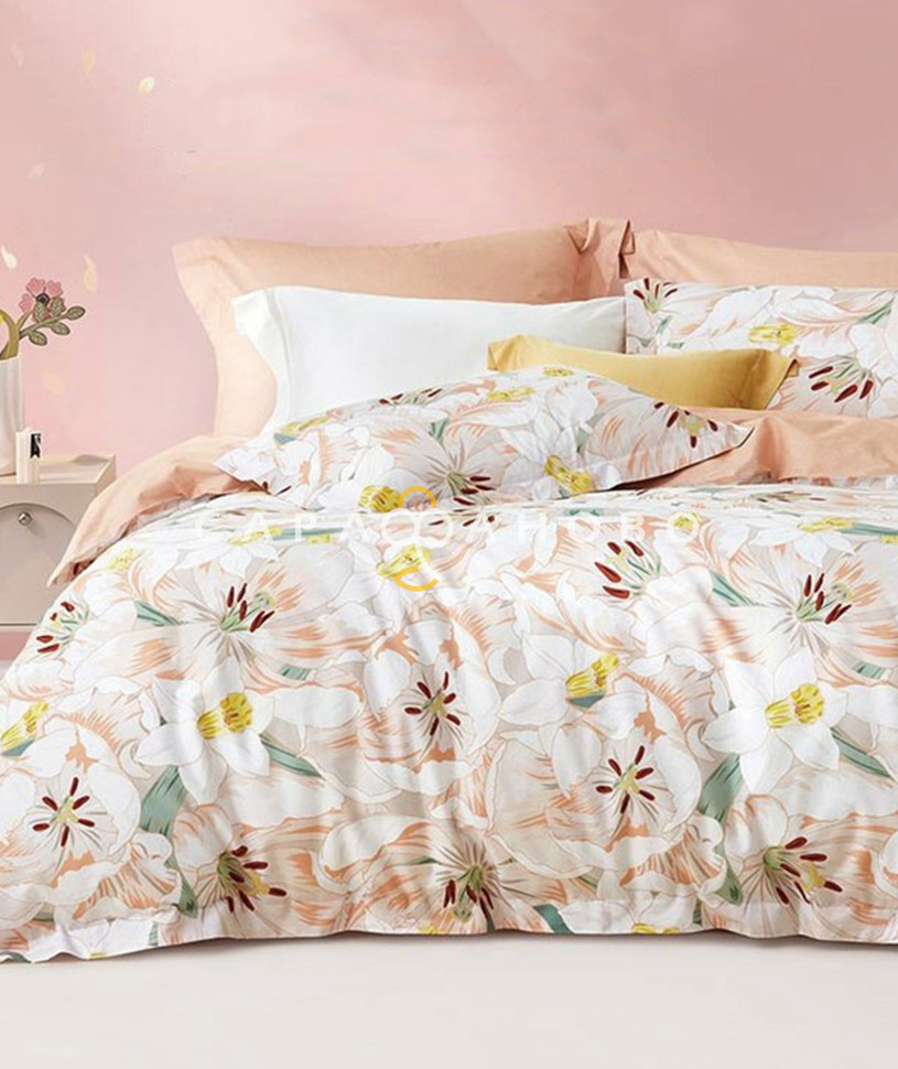 Ткань Сатин Твил набивной 235 см. 115гр. А+В рис.51