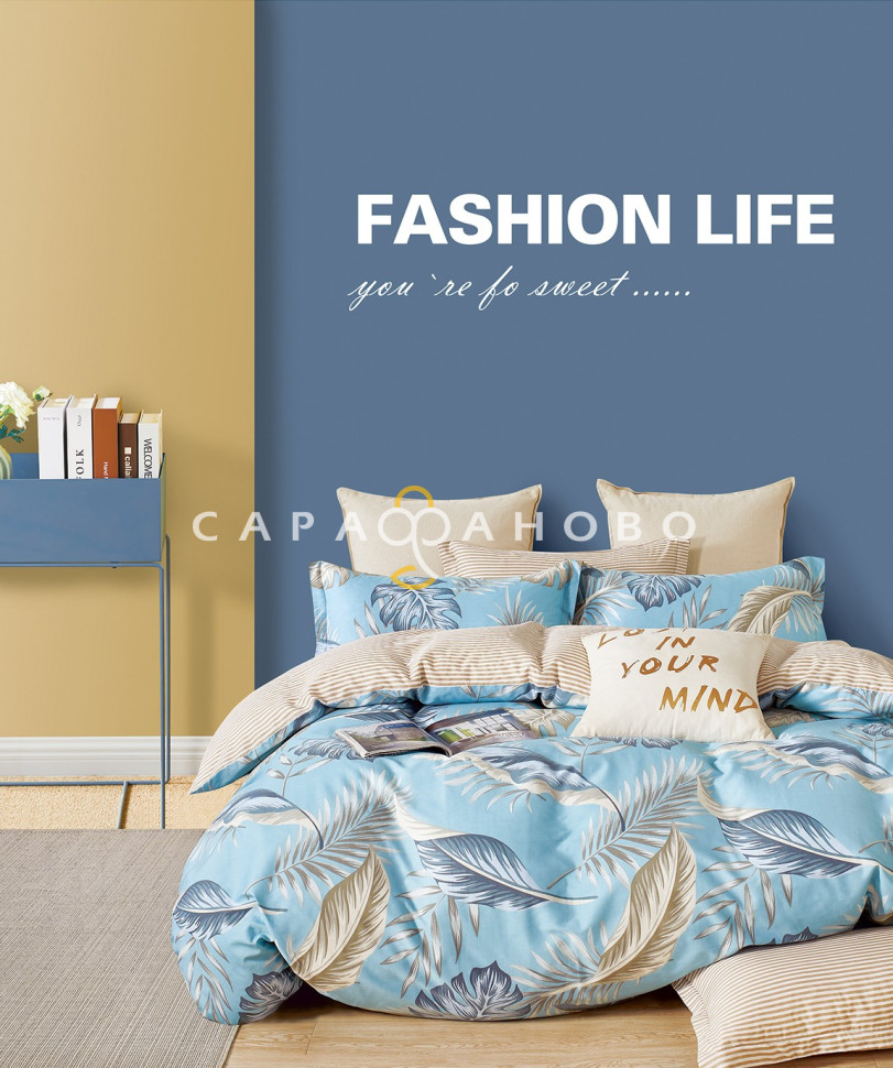 Ткань Сатин Твил набивной 235 см. 115гр. В рис. 137