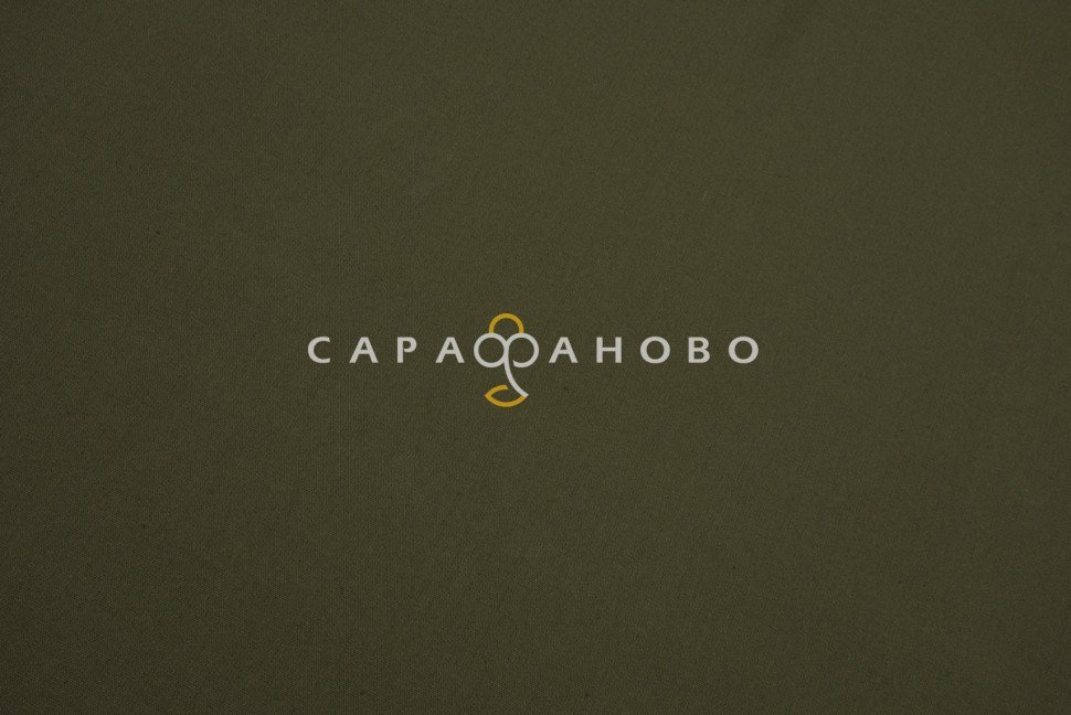 Полотно палаточное 150 см 12с45 250 гр/м2 №39 Хаки