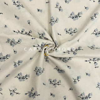 Ткань Перкаль 220 см 110 гр набивной арт 239 "Тейково" рис 72236 вид 1 "Полевой звон" 