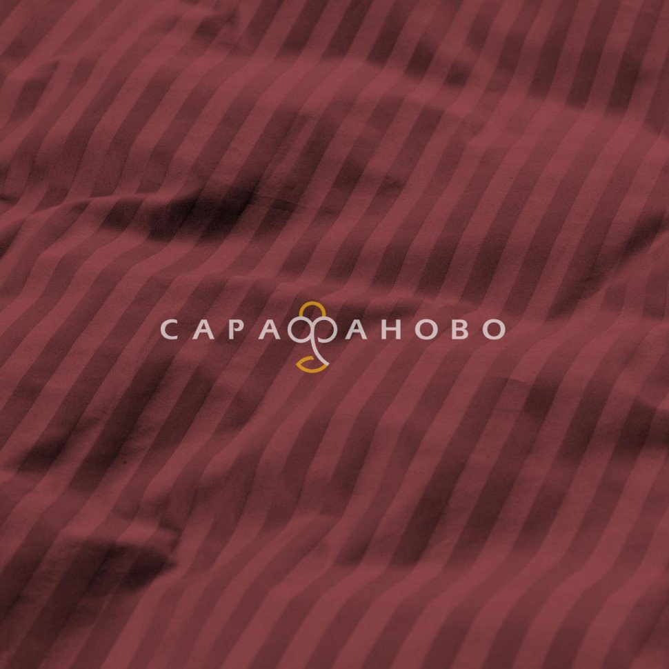 КПБ Унисон Страйп-сатин 24403-3 Mahogany