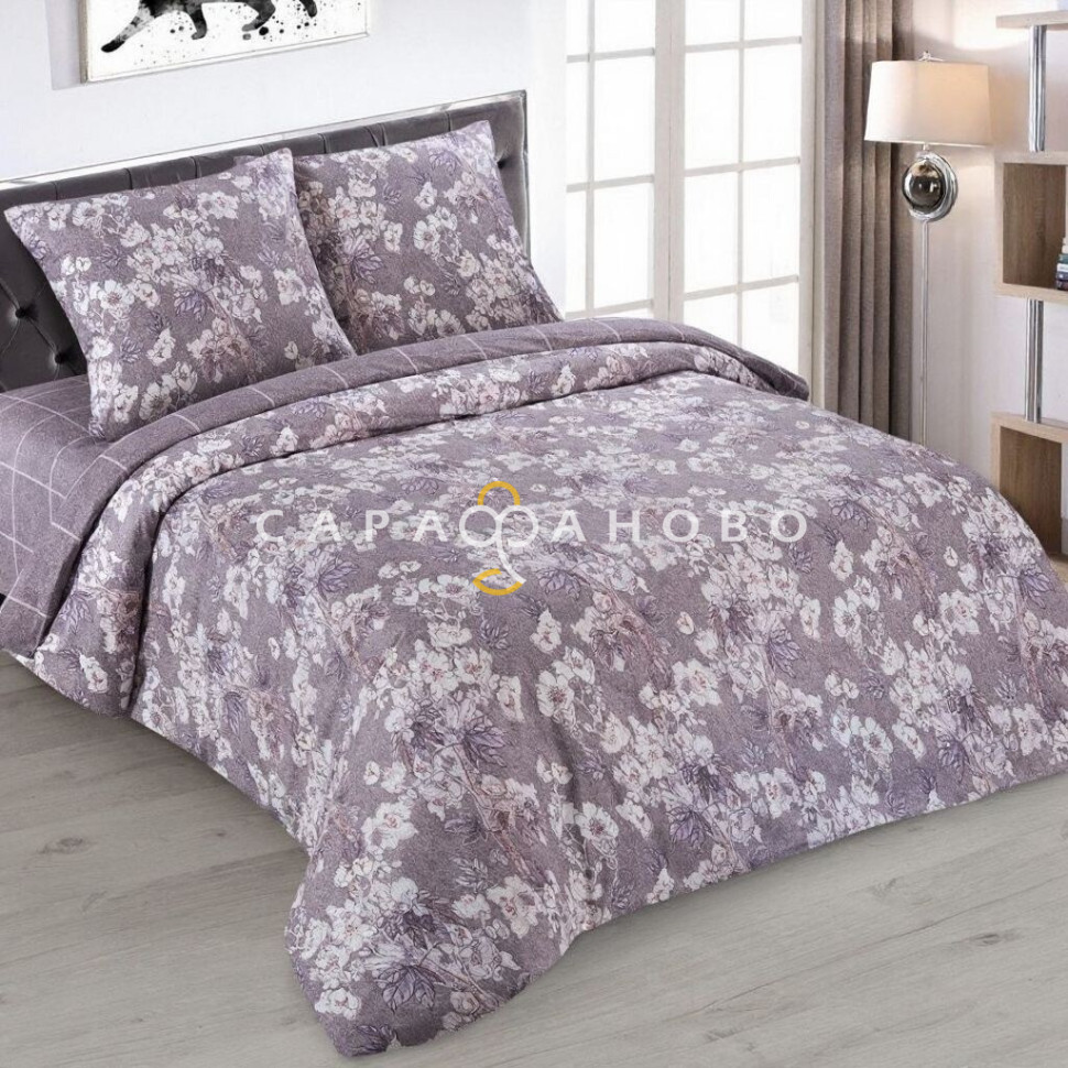 Ткань Поплин 220 см 115 гр рис. Реприза (основа) 12864-1