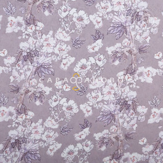 Ткань Поплин 220 см 115 гр рис. Реприза (основа) 12864-1