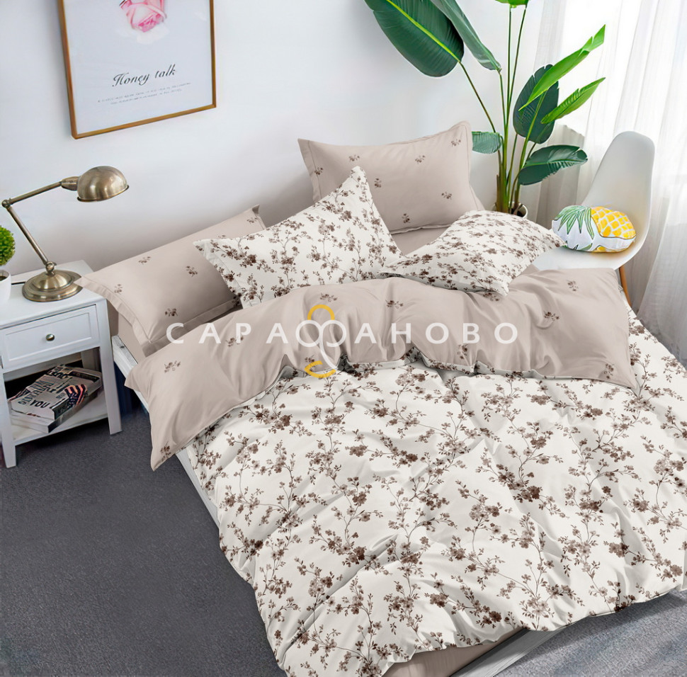 Ткань Поплин 220 см 115 г/м2 рис 1707