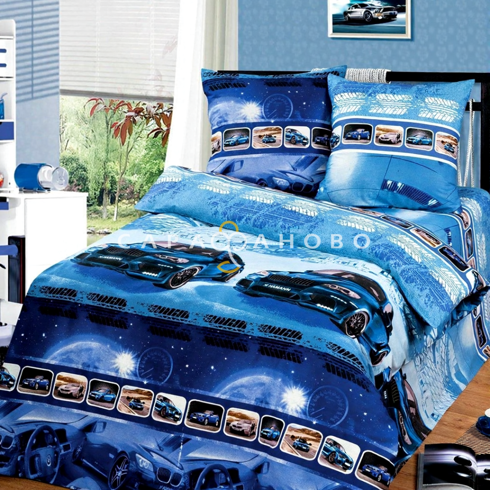 Ткань Бязь 220 см Драйв рис 11308 вид 1