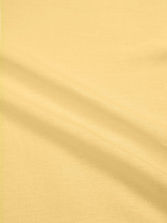 Ткань Лен гладкокрашеная 150 см Лимонный щербет 2080 сорт 1