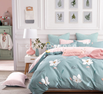 Ткань Сатин Твил набивной 235 см. 115гр. В рис. 139