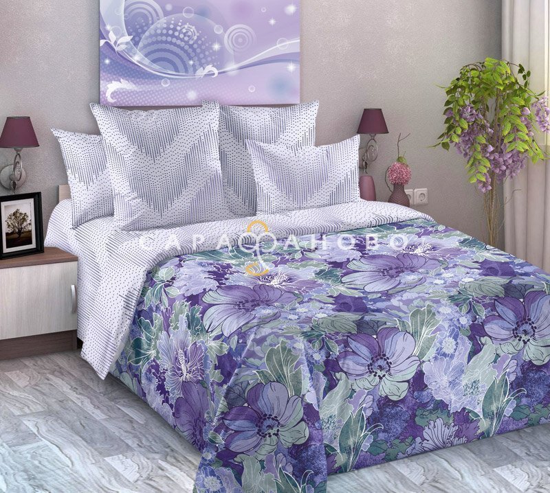 Ткань Перкаль 220 см рис. 1226101 Блум 1 (основа)