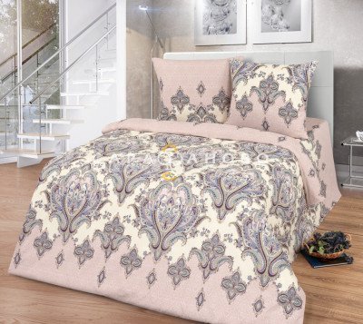 Ткань бязь 220 см Адажио рис 12036 вид 1