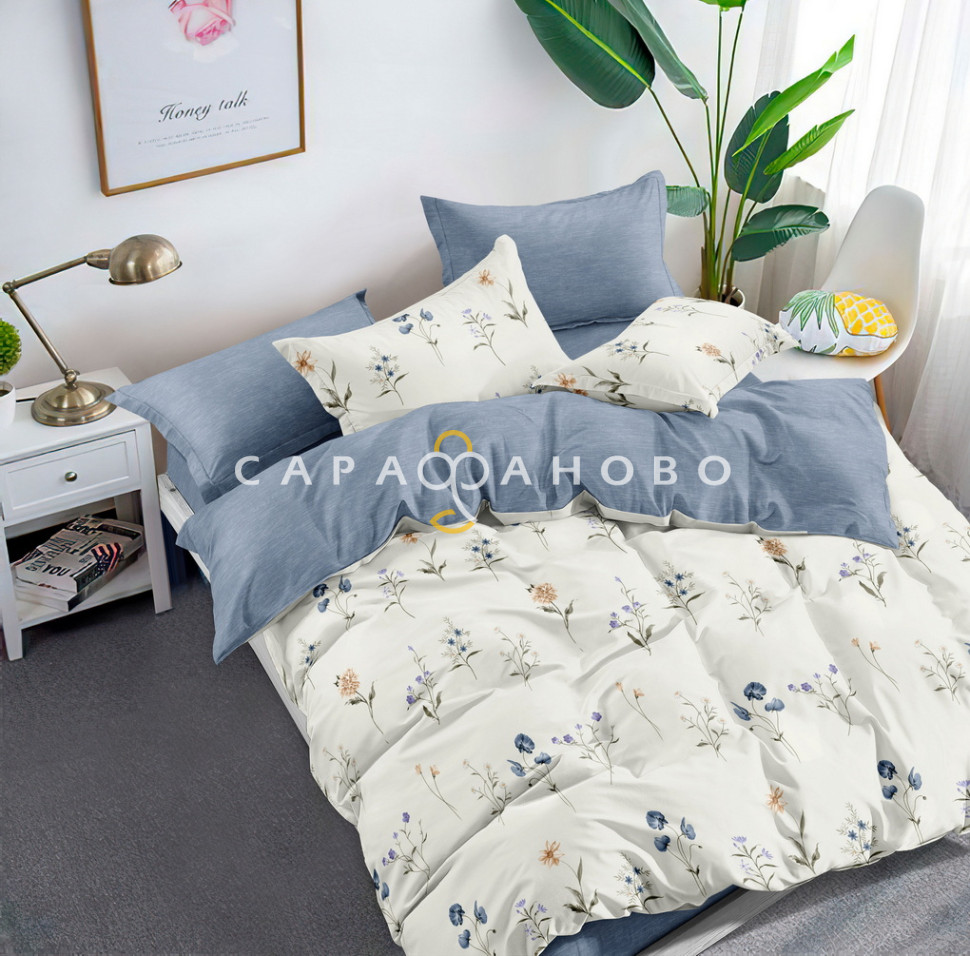 Ткань Поплин 220 см 115 г/м2 рис 1708