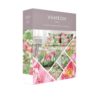 КПБ  Унисон Бязь 6503-1 Воздушные маки