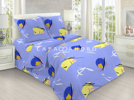 Бязь набивная 150 см 100 гр. рис 281