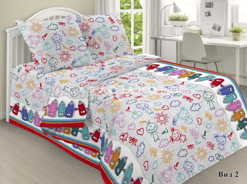 Ткань Бязь 150 см ГОСТ пл 135 рис 1790/2