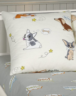 Ткань Поплин 150 см 115 гр рис Люси вид 1 (компаньон)