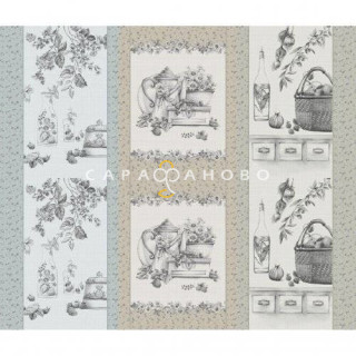 ткань рогожка 150 см "Дофине" рис 11440-1