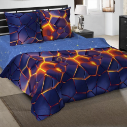 Ткань Поплин 220 см рис. 12407-1 Мерцание (компаньон)