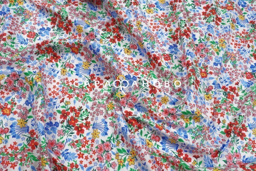 Ткань Ситец 80 см рис 21219 вид 1