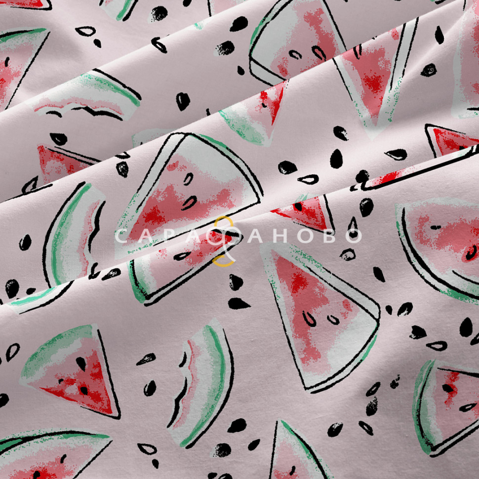 Ткань Бязь Комфорт 150 см набивная 