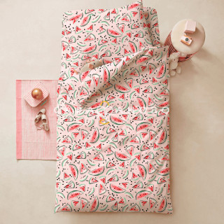 Ткань Бязь Комфорт 150 см набивная "Тейково" рис 13284 вид 2 "Арбузики" 