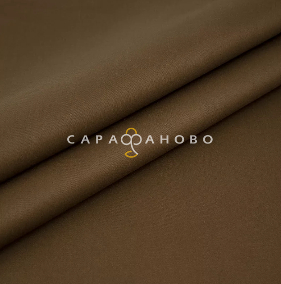 Ткань Твил 150 см 250 гр ВО диз Коричневый