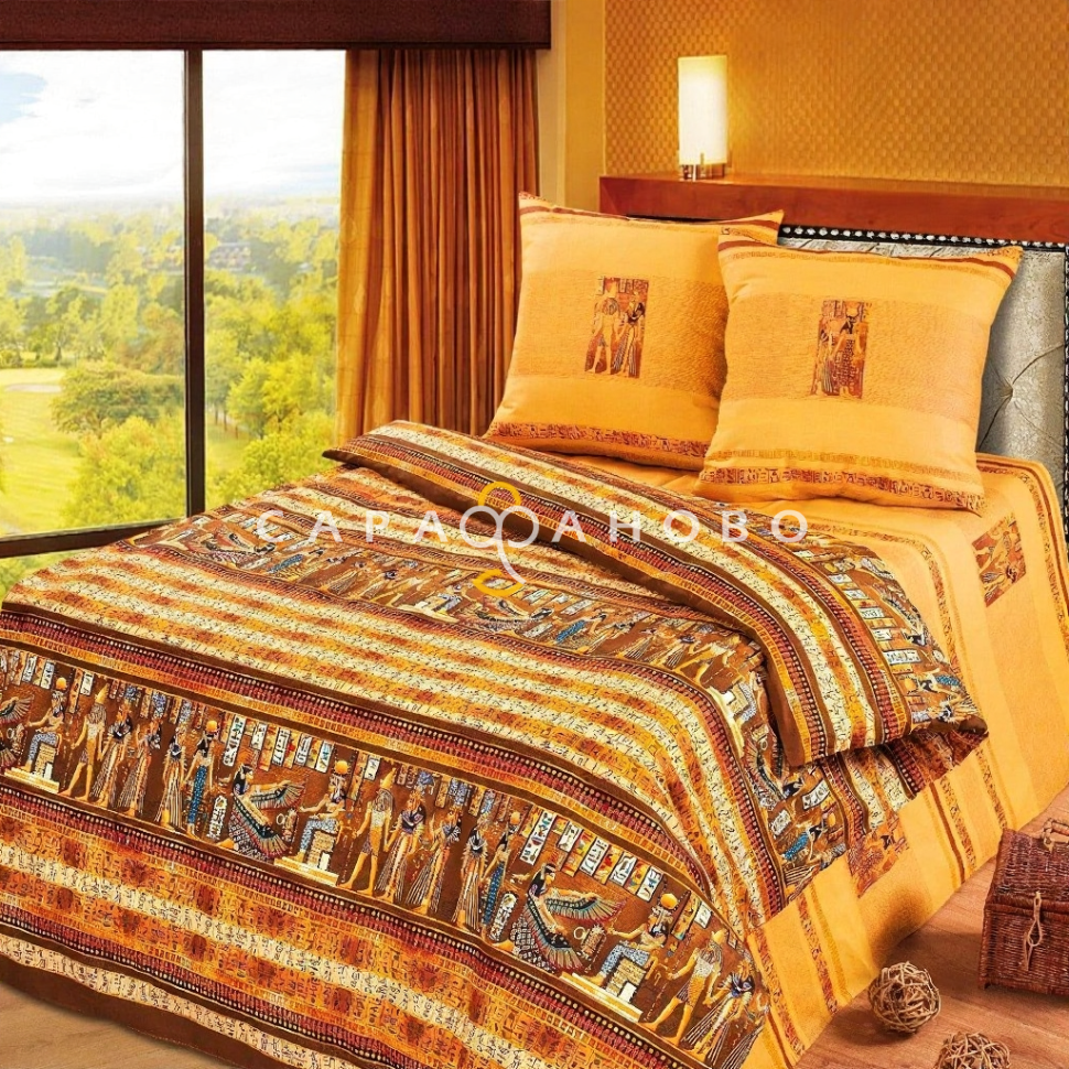 Ткань Бязь 220 см Египет рис 5003 вид 1