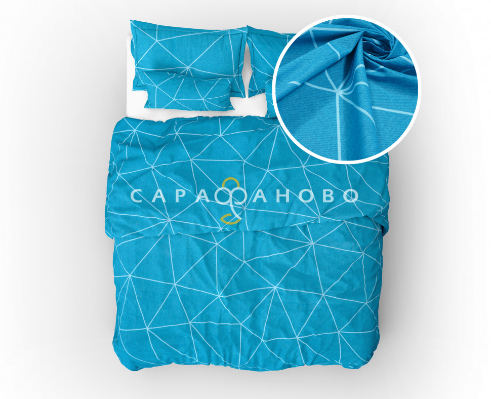 Ткань Бязь 150 см 120 гр рис Полигон вид 4/6