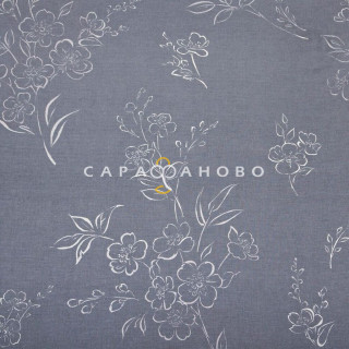 Ткань Поплин 220 см 115 гр рис. Санрайз 12929-1 (компаньон)