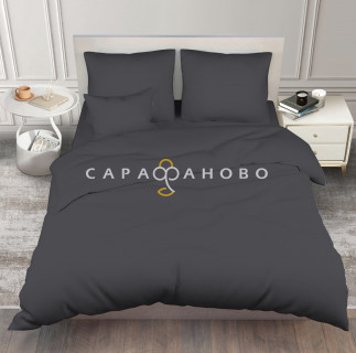 Ткань Поплин Люкс глк 220 см 102 гр цвет Графит