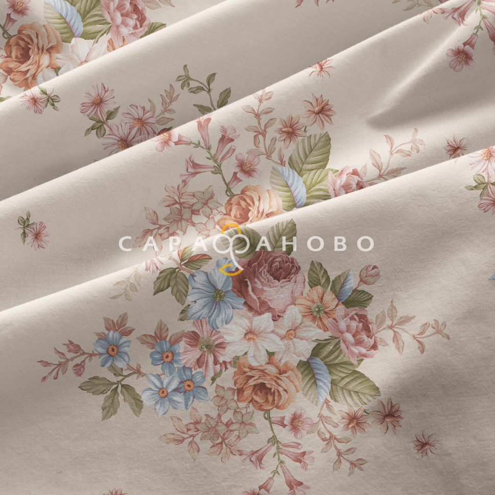 Ткань Перкаль 220 см 110 гр набивной арт 239 